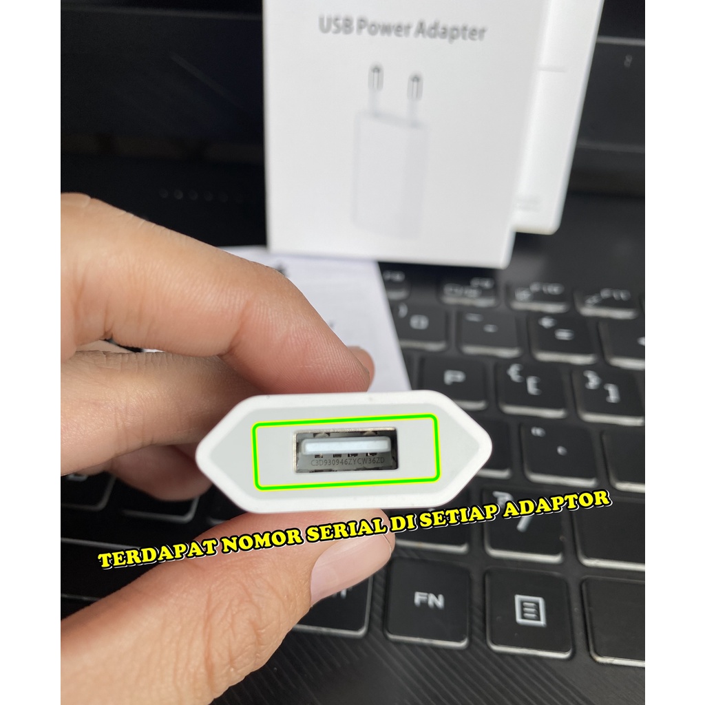 (Original Bergaransi) Adaptor/Adapter !Phone Kepala Charger Kepala Casan Handphone