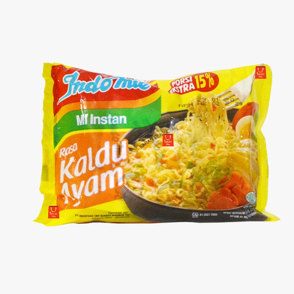 

Indomie Kuah Kaldu Ayam Mie Instan Kuah Rasa Kaldu Ayam Eceran - 75gr