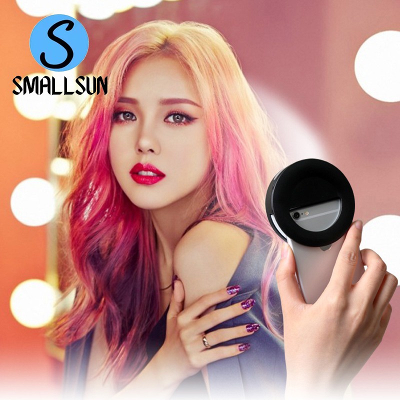 Clip On Selfie Ring Light / lampu selfie ring/ ring light selfie