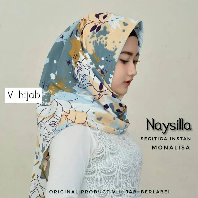 Jilbab instan motif
