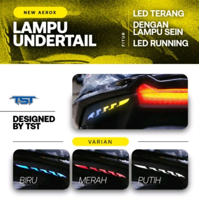 Lampu Sen UnderTail New Aerox Connected 2020 2021 2022