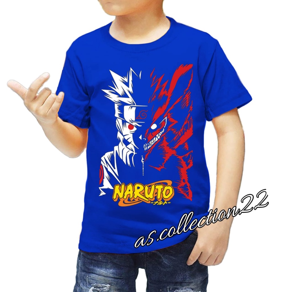 KAOS ANAK LAKI NARUTO ATASAN