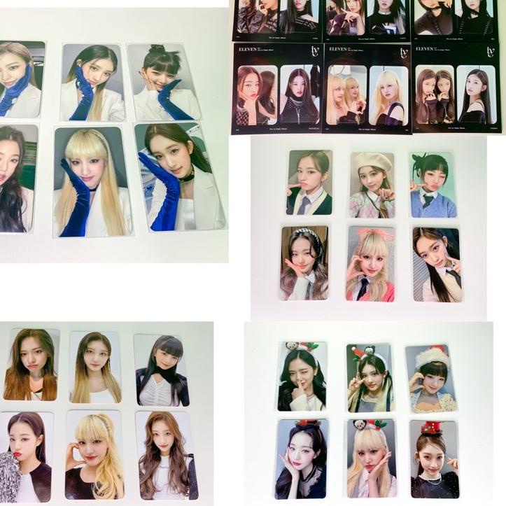 READY STOCK IVE - The 1st Single Album [ELEVEN] BENEFIT PHOTOCARD SSQ MMT WITHDRAMA EVERLINE WONDERW