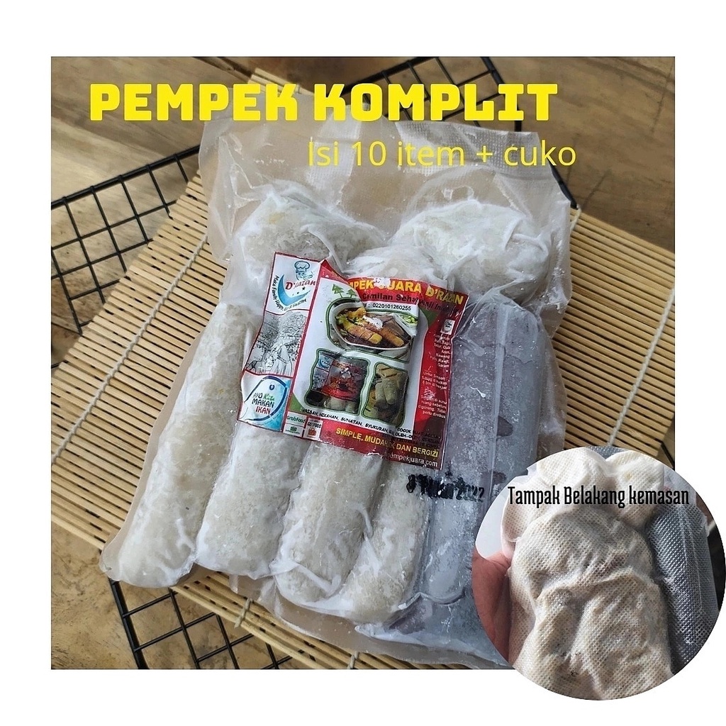 

PROMO 45 Biji Pempek Palembang Asli Paket Campur 175 rb/ Pempek Palembang Asli/ Empek-empek Palembang Enak