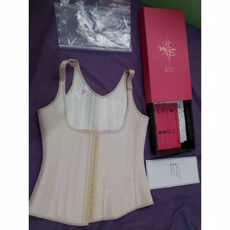 SALE PRELOVED VEST ADJUSTABLE 25bones BELLYCARE SIZE M-Nude ONLY