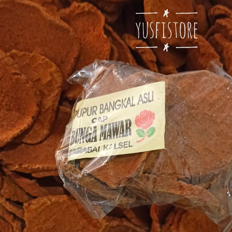 Bedak Bangkal 1 KG Pupur Bangkal Cap Bunga Mawar Curah Pupur Bangkal Cap Mawar Lulur Bangkal Pemutih