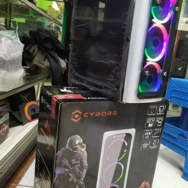 PC Gaming AMD Ryzen 5 3400G 16GB LED19