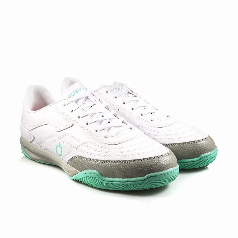 SEPATU FUTSAL ORTUSEIGHT JOGOSALA ROULETTE - white aqua gum