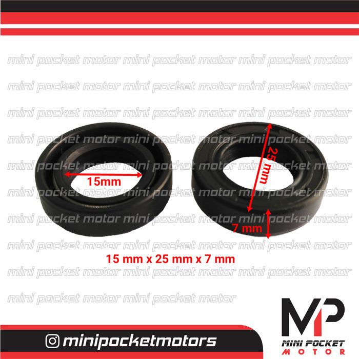 Seal Kruk As Sil Kruk As 2pcs Motor Mini Gp Mini Trail Mini ATV 49cc original