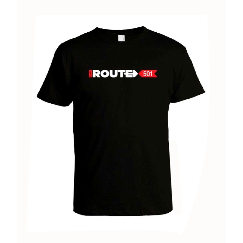 Kaos Levi's | Kaos Pria | Route Hitam | KLPROUTE - 02