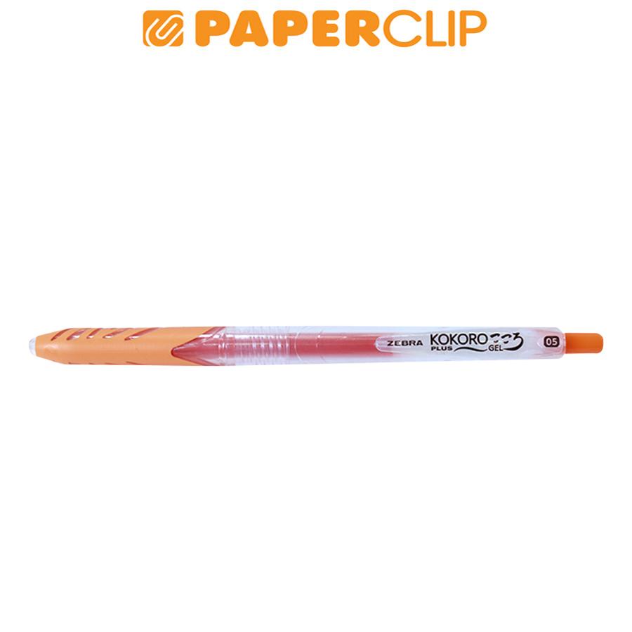

BALLPOINT ZEBRA KOKORO GEL 05 P ORANGE