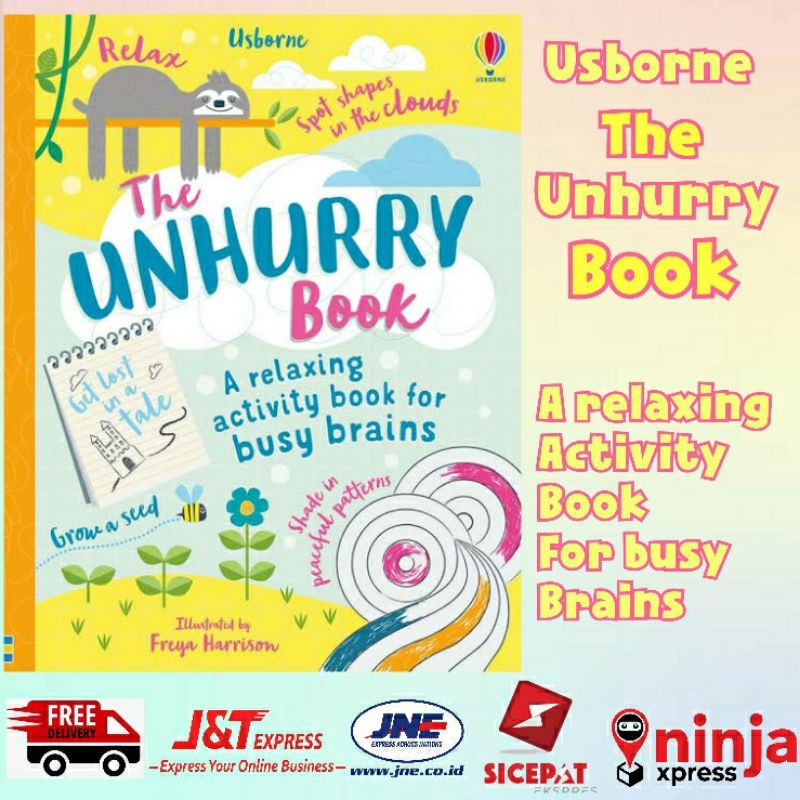 Usborne The Unhurry Book activity book