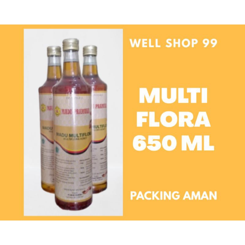 

Madu Pramuka Multiflora 650 ml