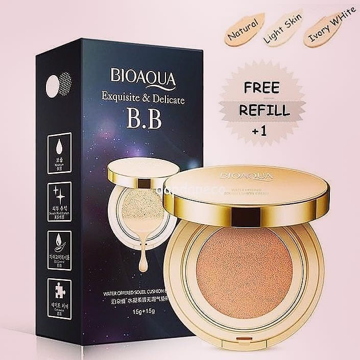 BB BIOAQUA / BEDAK GOLD EXQUISITE & DELICATE + REFIL
