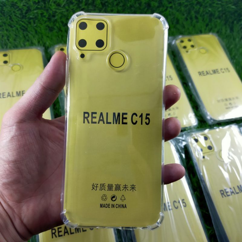 ANTI CRACK REALME C15 SOFTCASE HP REALME C15 SILIKON REALME C15 CASING HP REALME C15 CASE REALME C15
