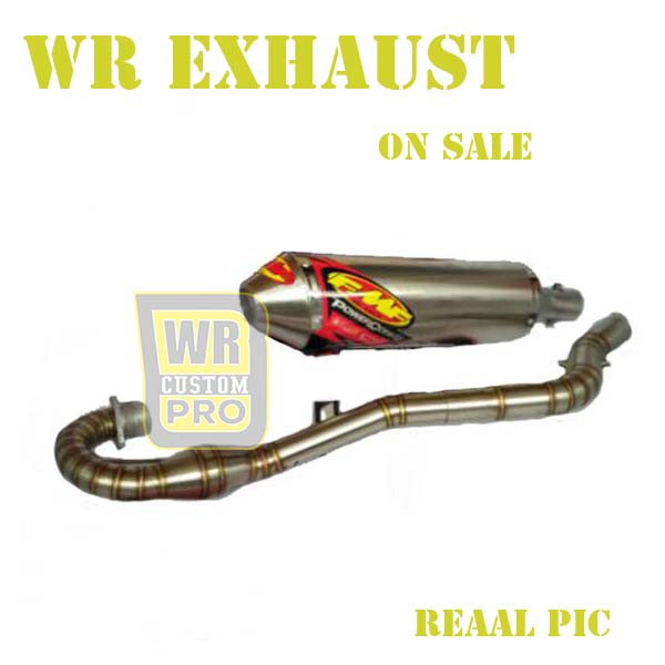 Knalpot racing SELENCER ONLY FMF F4 for KLX DTRACKER CRF 150