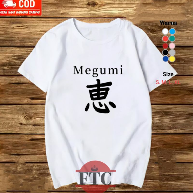 Kaos anak Jujutsu kaisen-jutsu/jujutsu megumi baju anak jutsu megumi