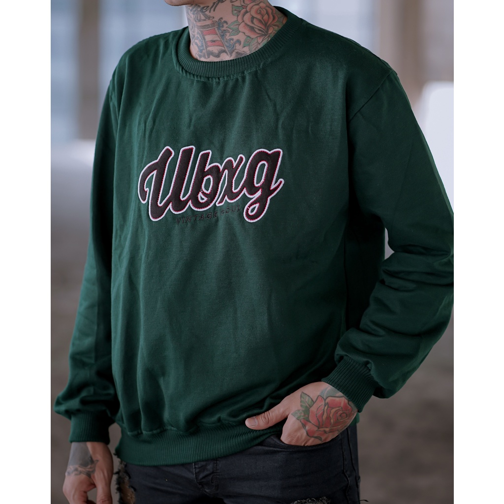 VINTAGE SOUL SWEATER UNBOXING EMERALD //SWEATSHIRT CRAWNECK BORDIR ORIGINAL