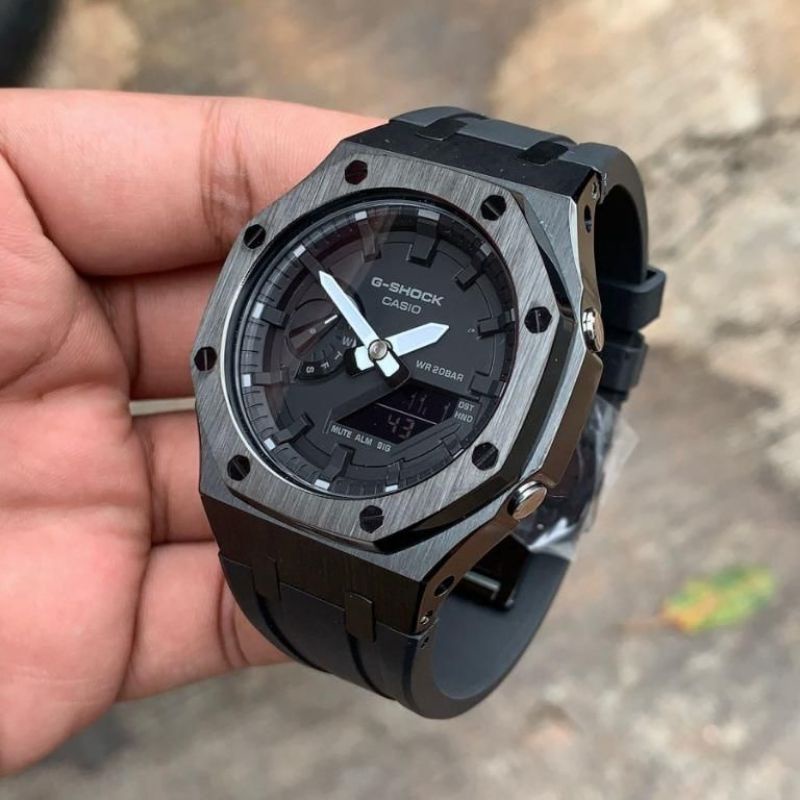 JAM TANGAN PRIA GSHOCK GA2100 CUSTOM ORIGINAL BM