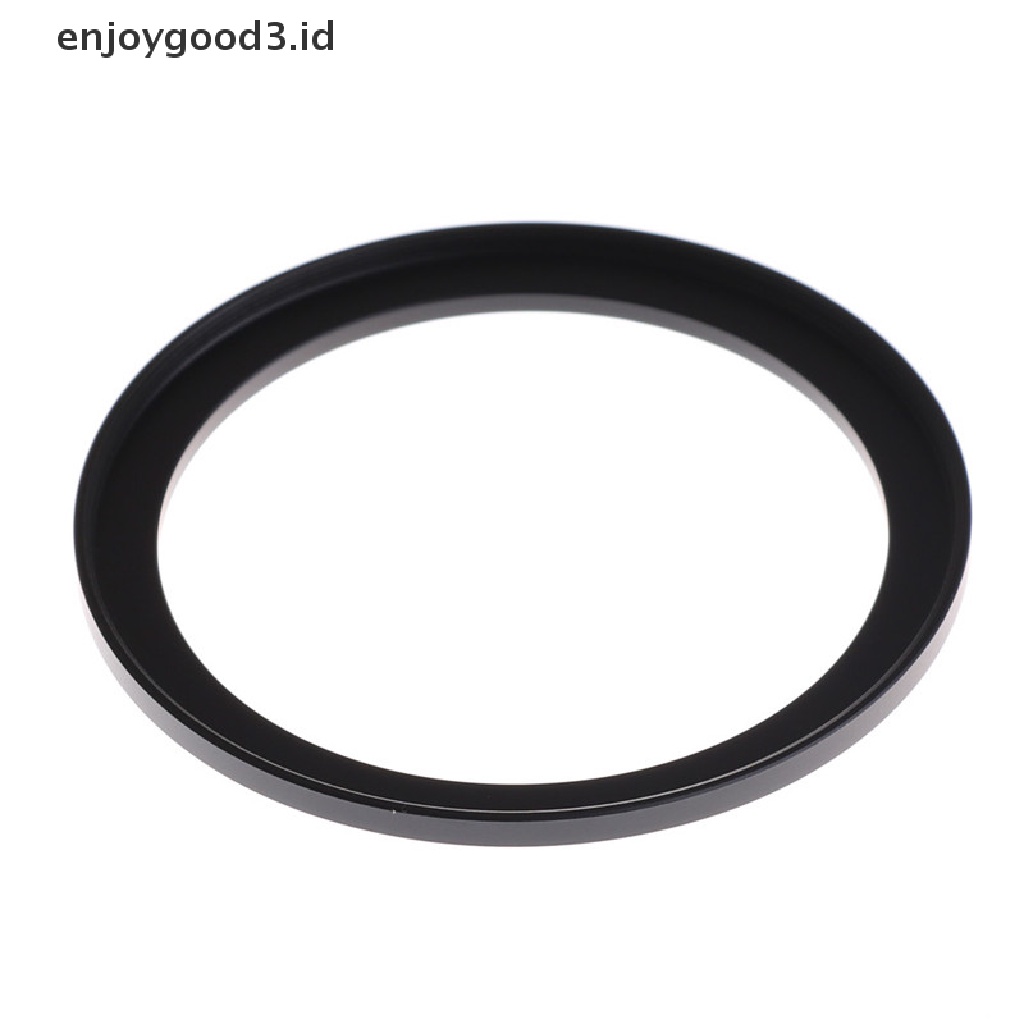 (Id) Ring Filter Lensa Step Up Bahan Metal Ukuran 67-77mm Warna Hitam