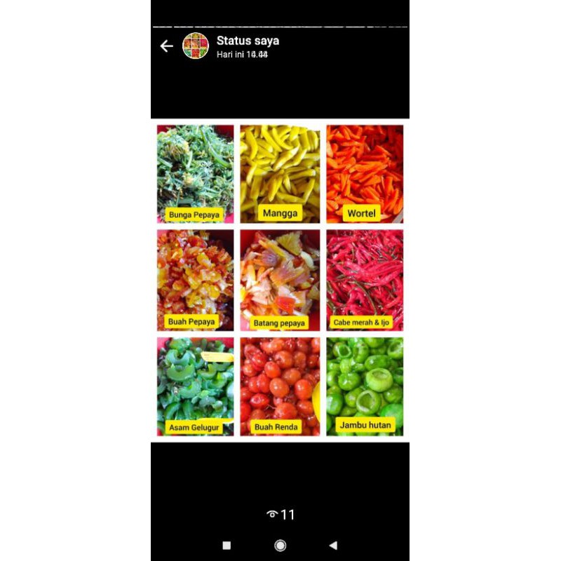 

hampers paket manisan buah langka 4 pcs