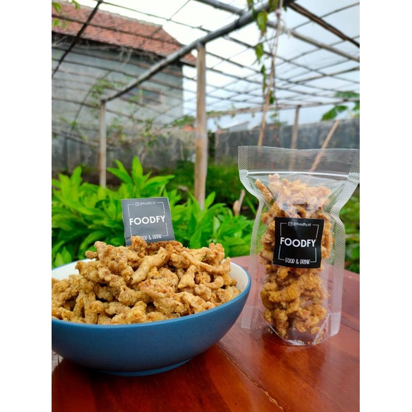

kripik usus cabe ijo 110gr