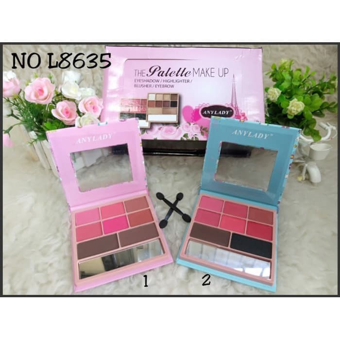 ANYLADY The Palette Make Up Blusher & Eyebrow