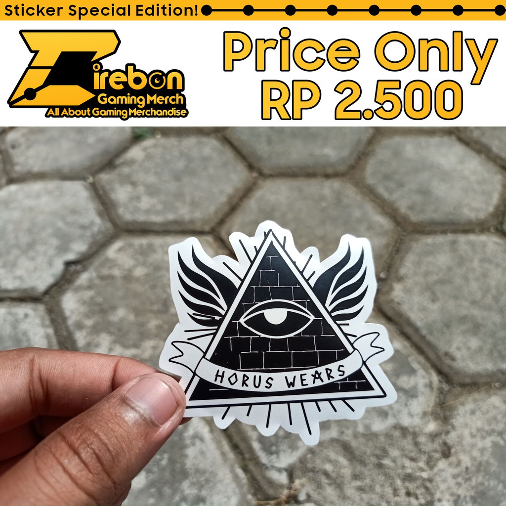 

Sticker Stiker Horus Wears Majelis Lucu Indonesia MLI