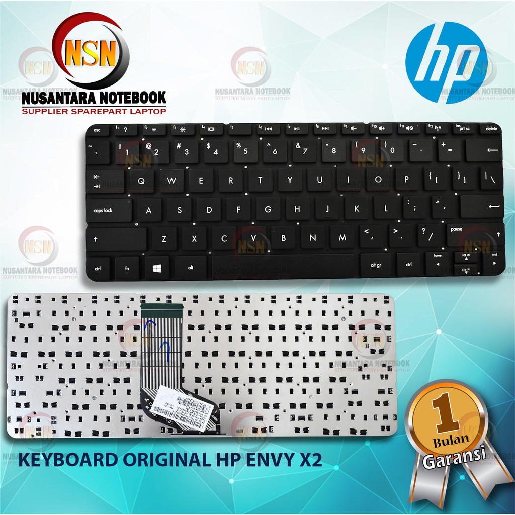 Keyboard Original HP Envy X2 11-G003TU 11-G050LA 11-G095CA 11-G TPN-P1