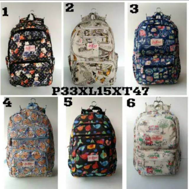 Tas Ransel Backpack CathKidston Disney Jumbo Tas Sekolah Fashion