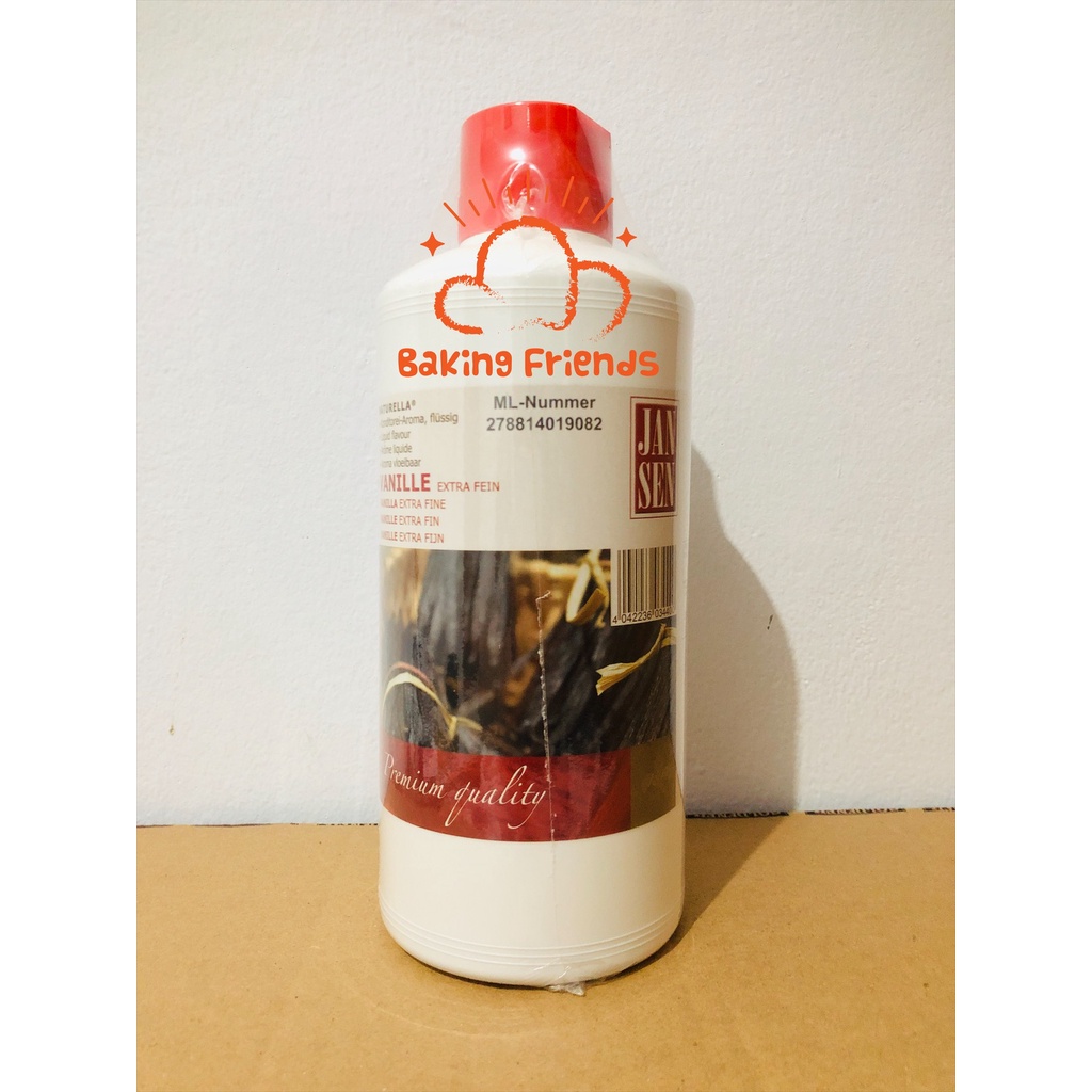 Jansen Vanilla Extract Fine 1KG/Perisa Vanila Ekstrak