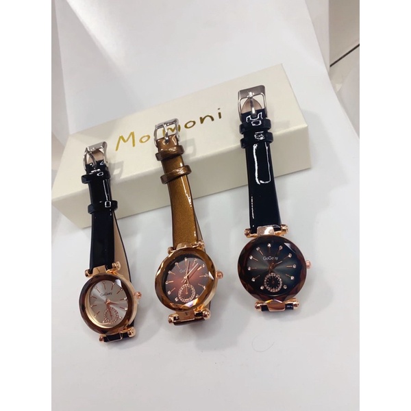 GOGOEY RJ-003 Jam Tangan WANITA Analog Ulzzang Import Korea