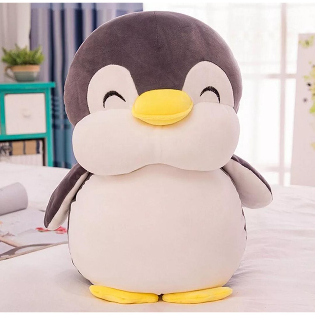 Boneka Pinguin lucu imut dan gemesin - ukuran 45 cm