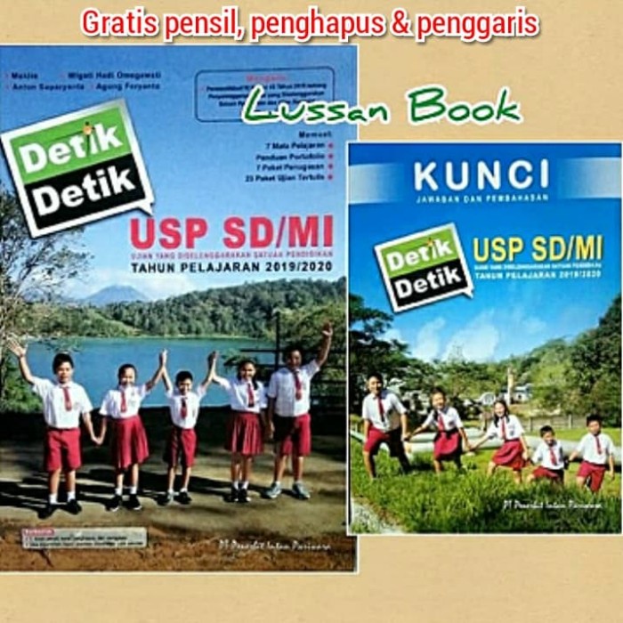 

❤BISA COD❤ Detik USP SD-MI 2020 plus kunci jawaban & pembahasan