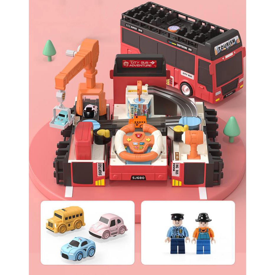 mainan setir bus adventure set