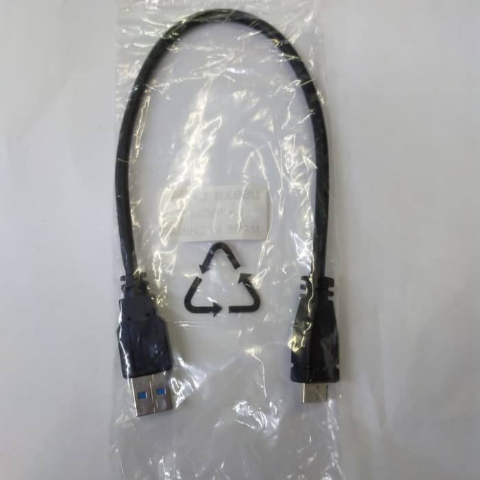 kabel hdd hardisk ext usb 3.0 external 30cm hitam