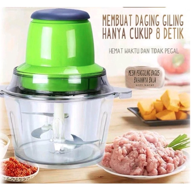 PENGGILING DAGING BESAR / MEAT GRINDER FOOD PROCESSOR / BLENDER DAGING / BLENDER SERBAGUNA MPASI