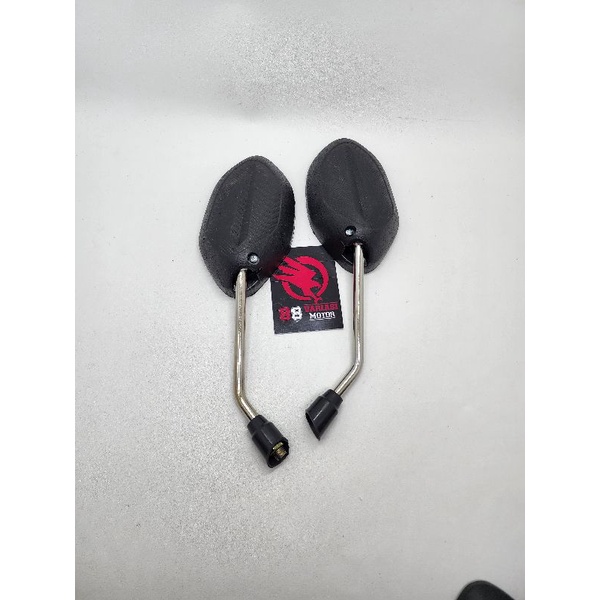 Spion Honda Model Bawaan Beat Gagang Chrome Panjang - Spion Beat Standar Bawaan Honda Beat Universal Semua Motor Honda Bisa