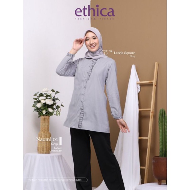 ATASAN ETHICA NAOMI 01 BLUE DARK GREY GREY