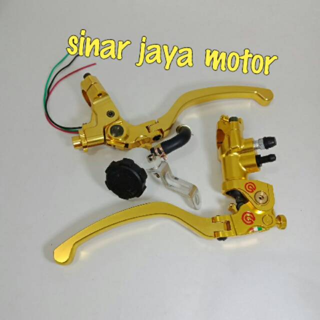 Mater rem depan full cnc lipat kiri kana universal gold