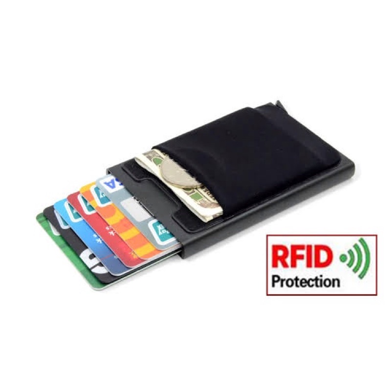 Dompet kartu RFID otomatis