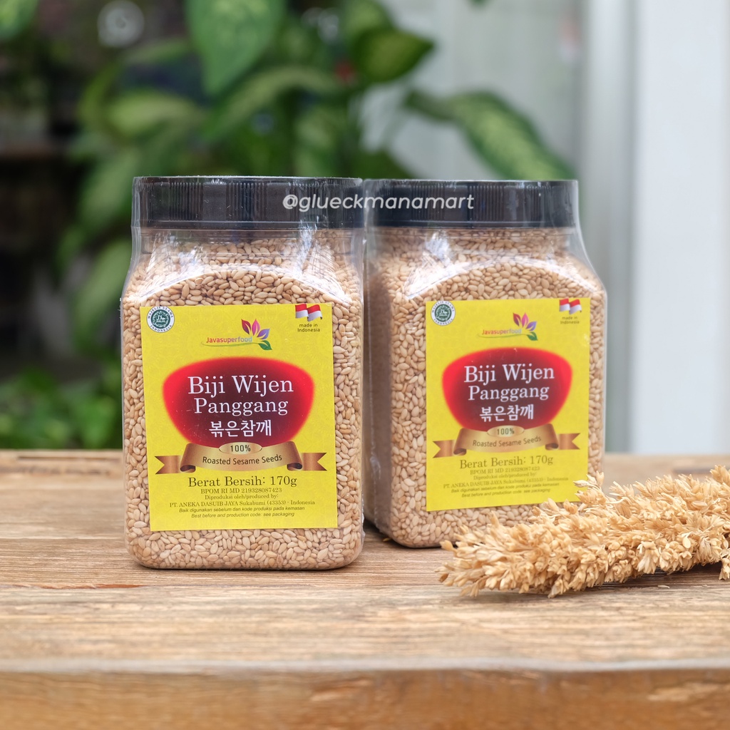 

Biji Wijen Panggang Java Superfood 170gr - Roasted Sesame Seeds