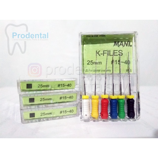 K file 25mm #15-40 MANI -KFILE