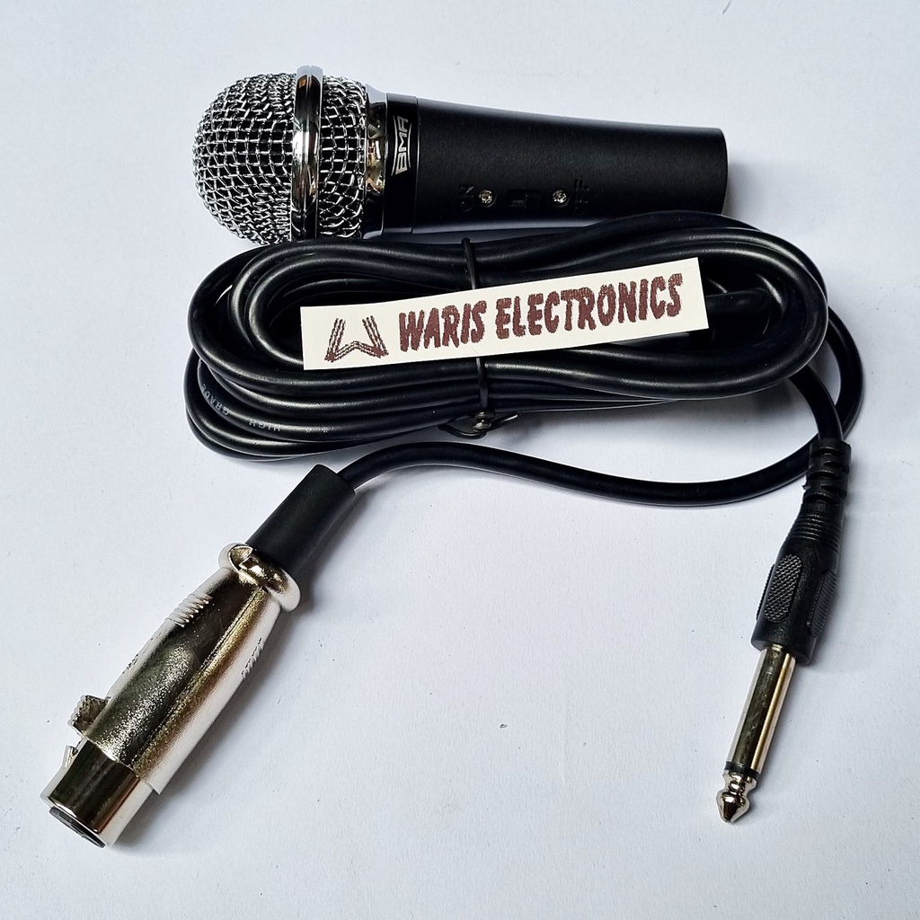 Mic Mikrofon Pendek Ketipung BMA SR 117 Dynamic Microphone