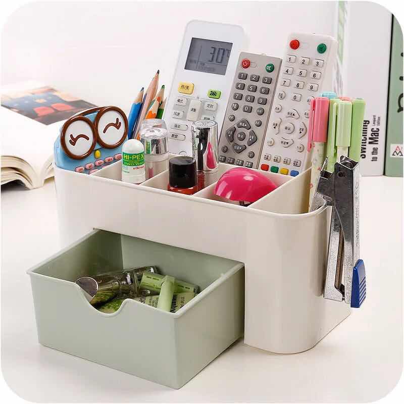 NEEDED.ID JKT | Desktop Storage Rak Meja Kosmetik Kotak Serbaguna Keranjang Multifungsi Box Organize