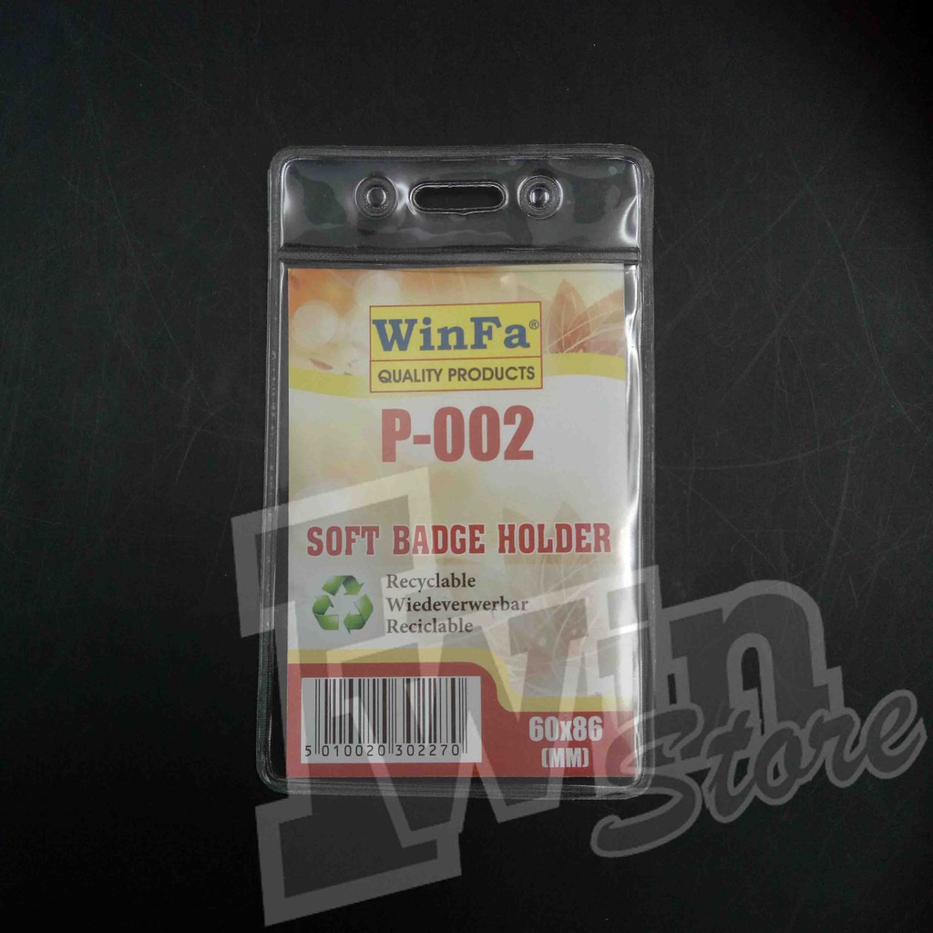 

P-002 Plastik ID card (86x54mm) Vertical isi 100 pcs