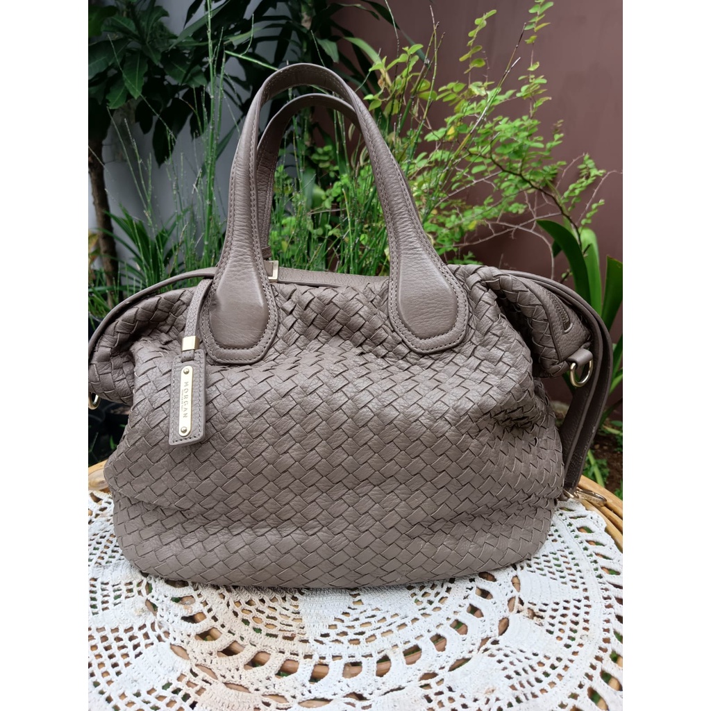 Tas PL Branded Morgan Handbag