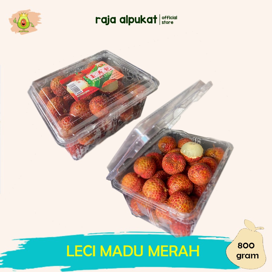 

BUAH LECI / LYCHEE (MERAH)