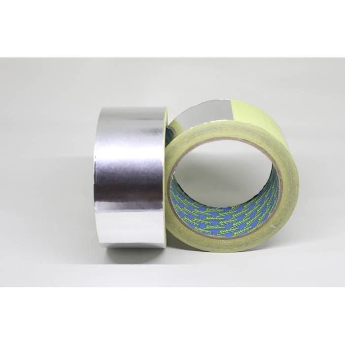 

PEREKAT-PENGIKAT- LAKBAN ALUMUNIUM TAPE SOLATAPE 45 MM X 18 METER -PENGIKAT-PEREKAT.