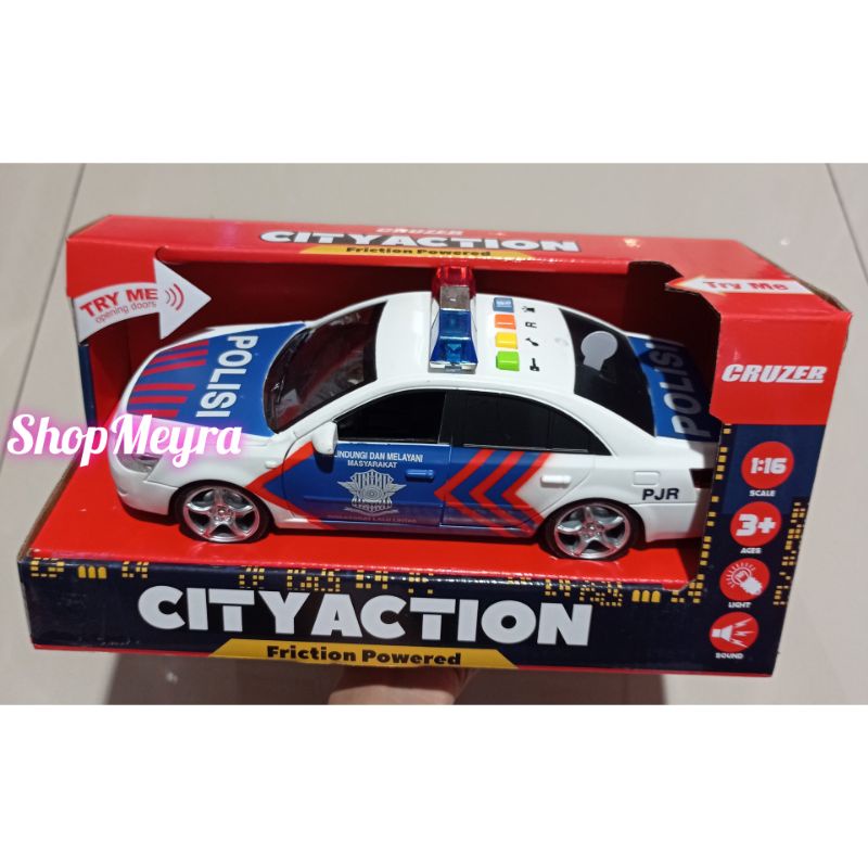 Cruzer City Action 1:16 Police Car